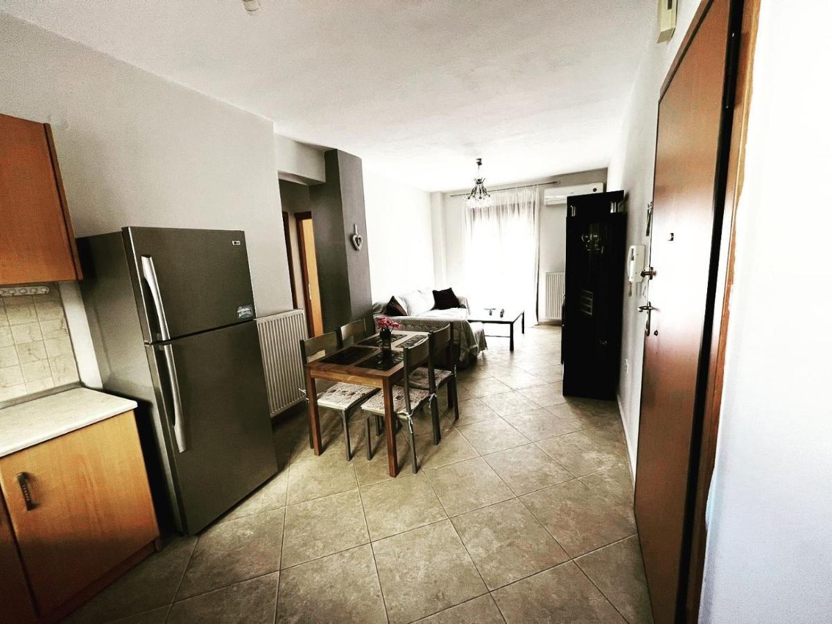 Infinity Stars Sea View Apartment Nea Kallikrateia Bagian luar foto