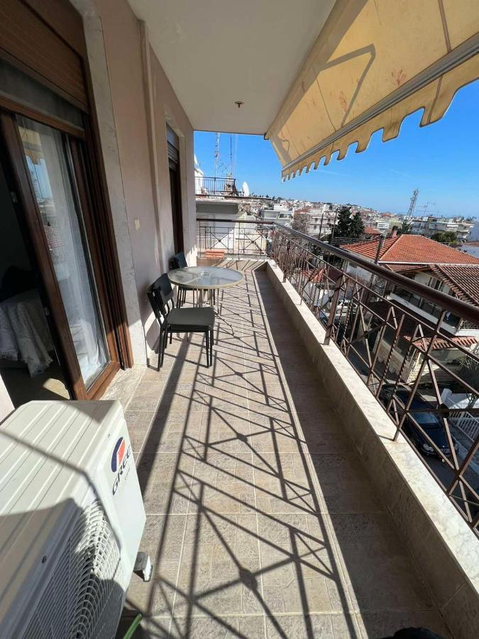 Infinity Stars Sea View Apartment Nea Kallikrateia Bagian luar foto
